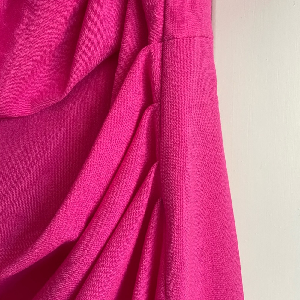 Vince Camuto Strapless Fuchsia Dress - Picture 4 of 6